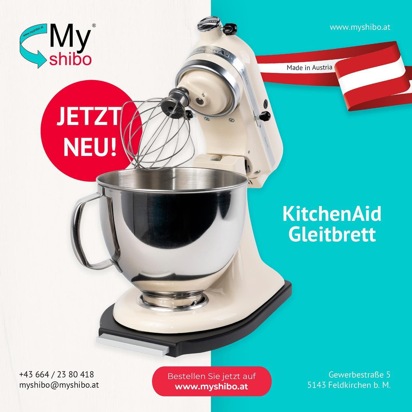 Personalisiertes Gleitbrett  Geschenk  KitchenAid 